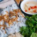 banh cuon hanoi - Silky Steamed Rice Rolls
